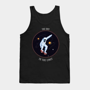 The Sky Is The Limit Cool T-shirt Design Tank Top